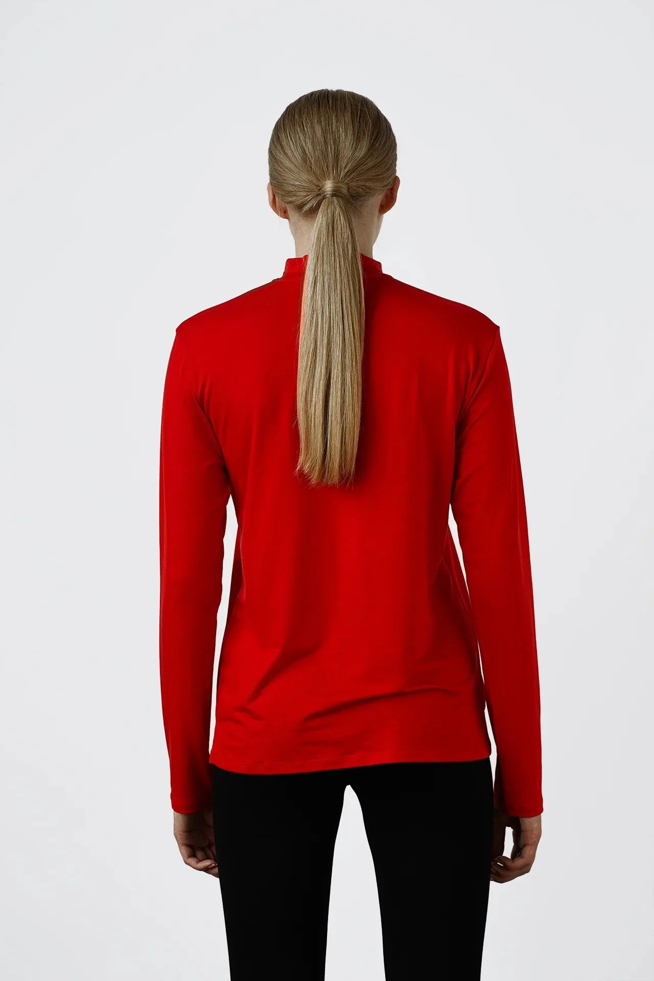 Lewis Turtleneck Scarlet Red