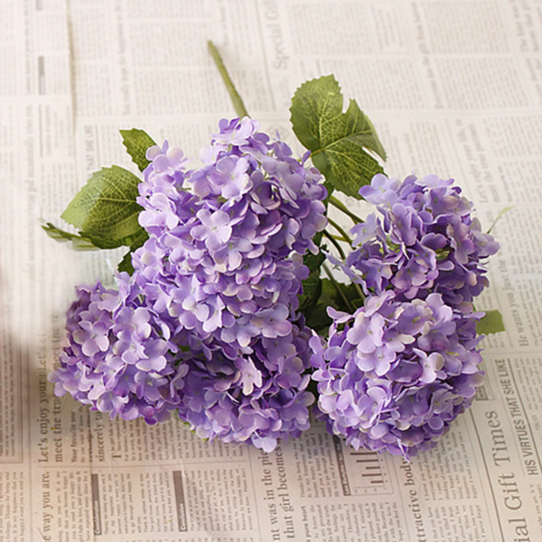 Lilac Hydrangea Small Flower Bunch