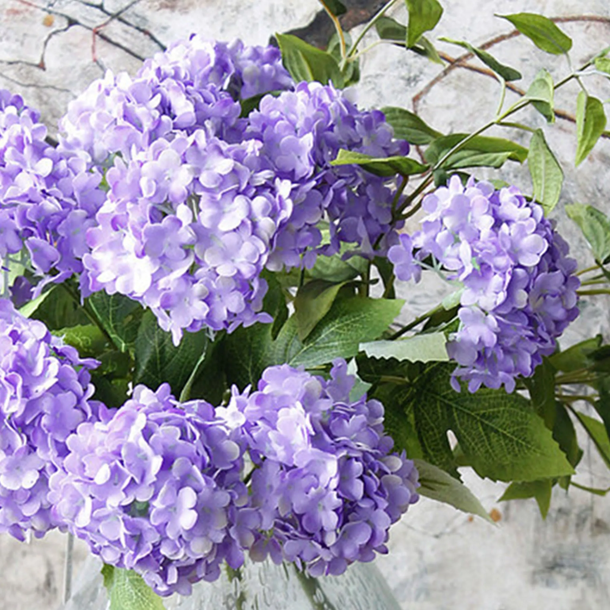 Lilac Hydrangea Small Flower Bunch