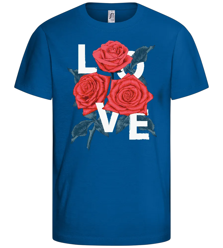 Love and Roses Design - Basic kids t-shirt