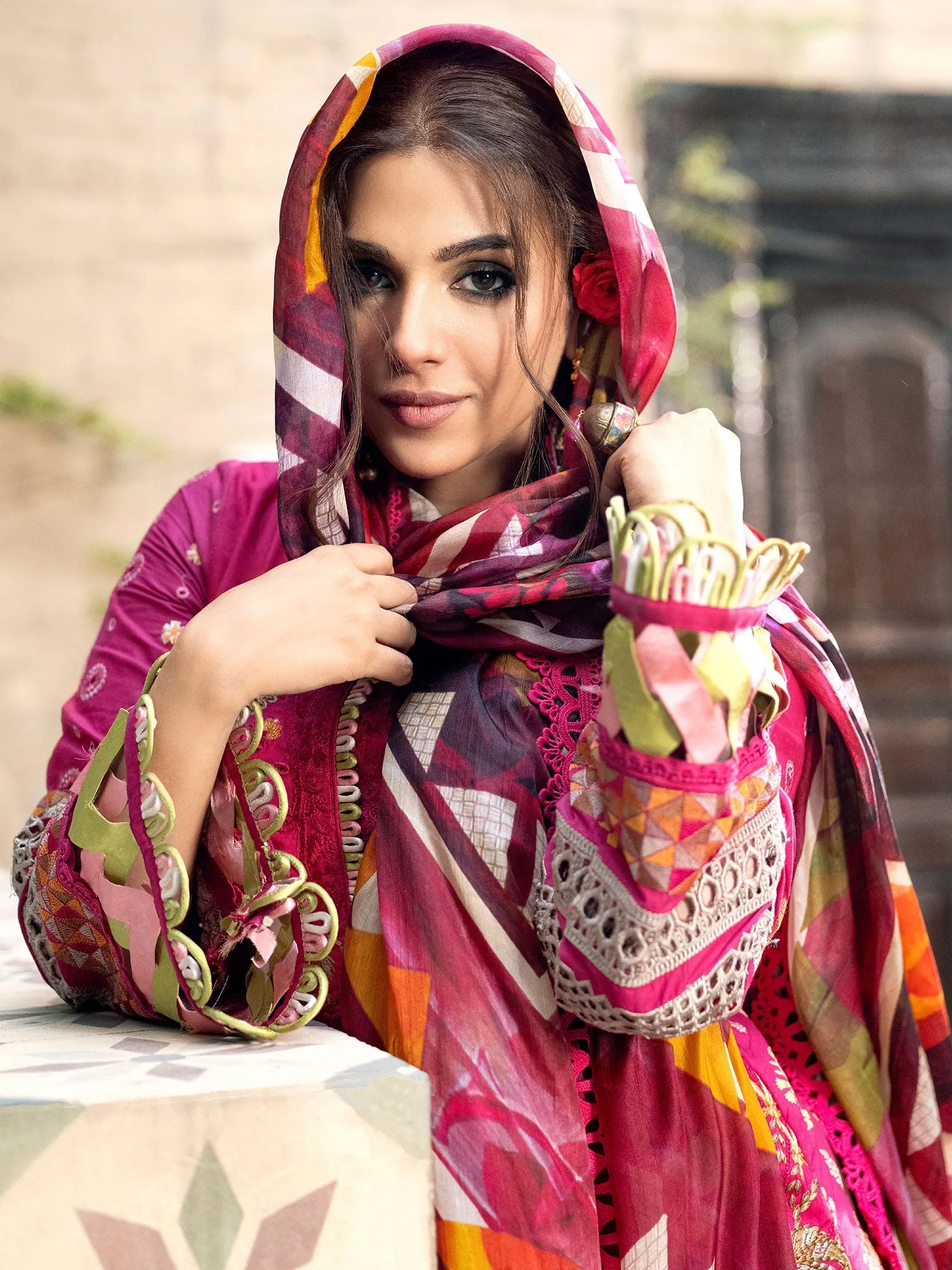 Maryam Hussain Luxury Lawn Collection 2023 – AMBER