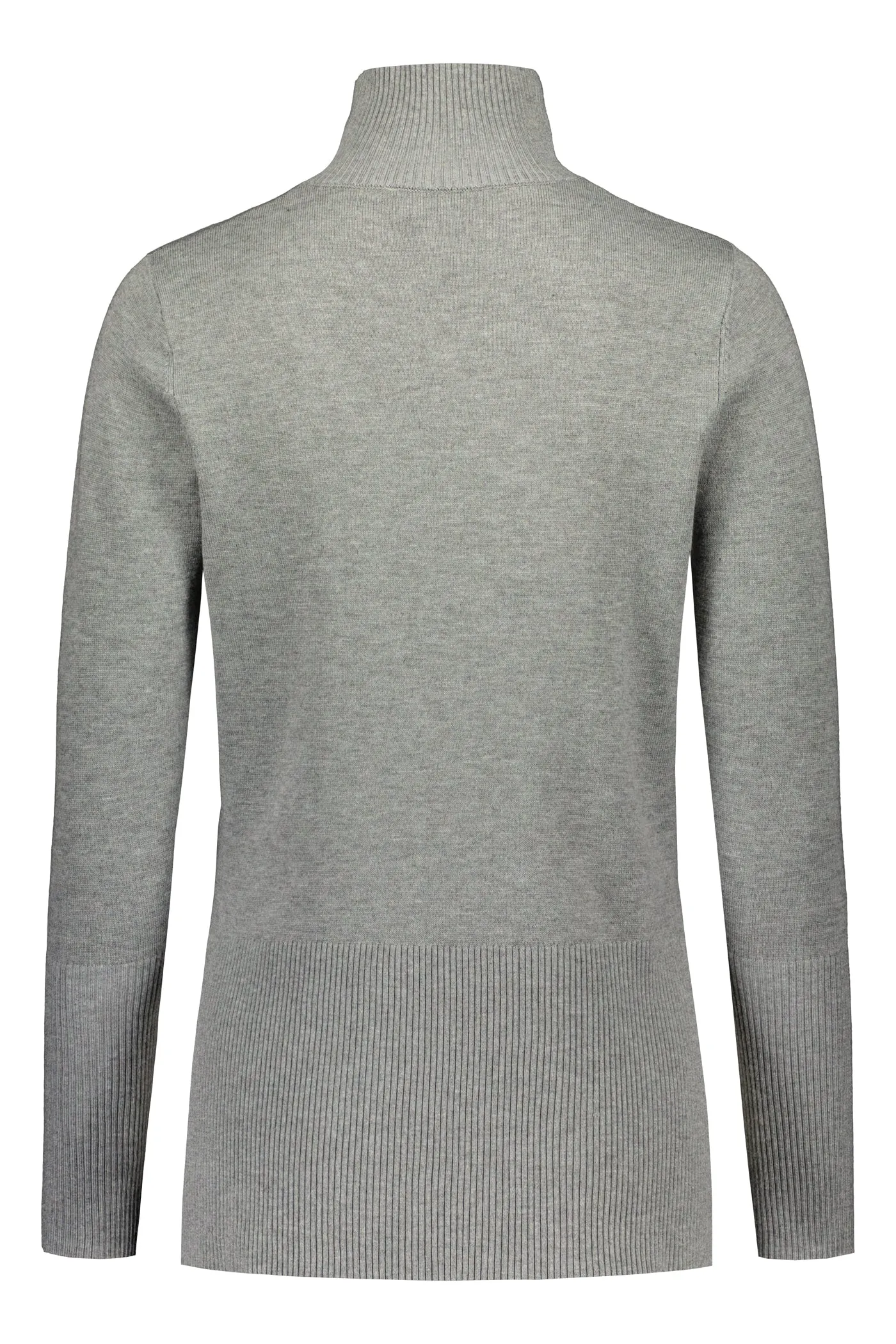 Maxine High Neck Jumper Grey