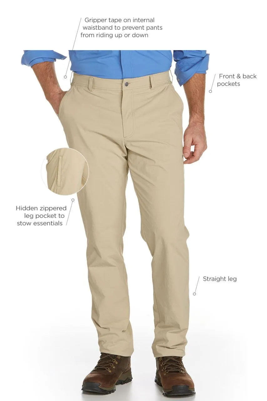 Men's Marco Summer Casual Pants  |  Washed Tan