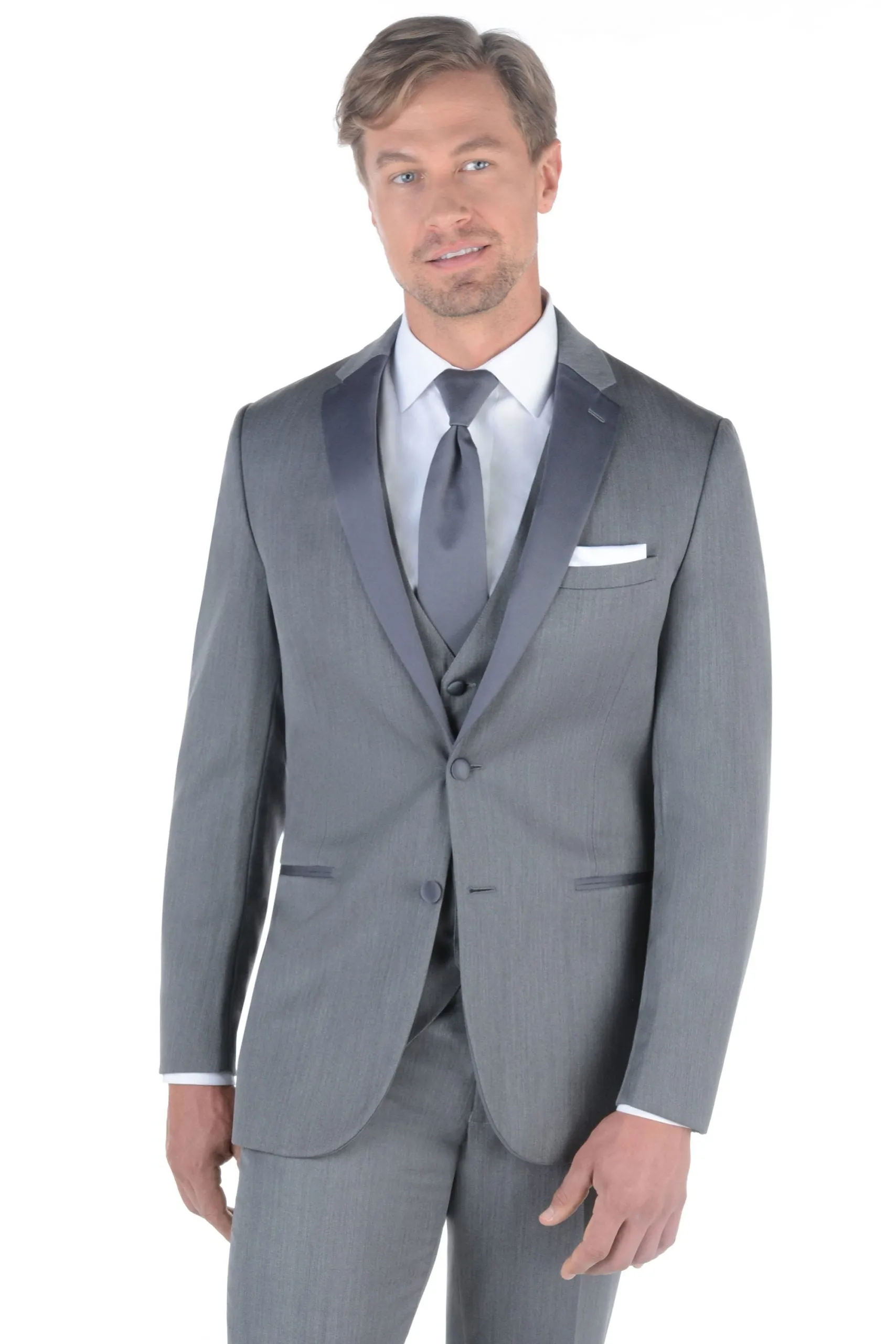 Michael Kors Grey Passion Tuxedo Jacket and Pants