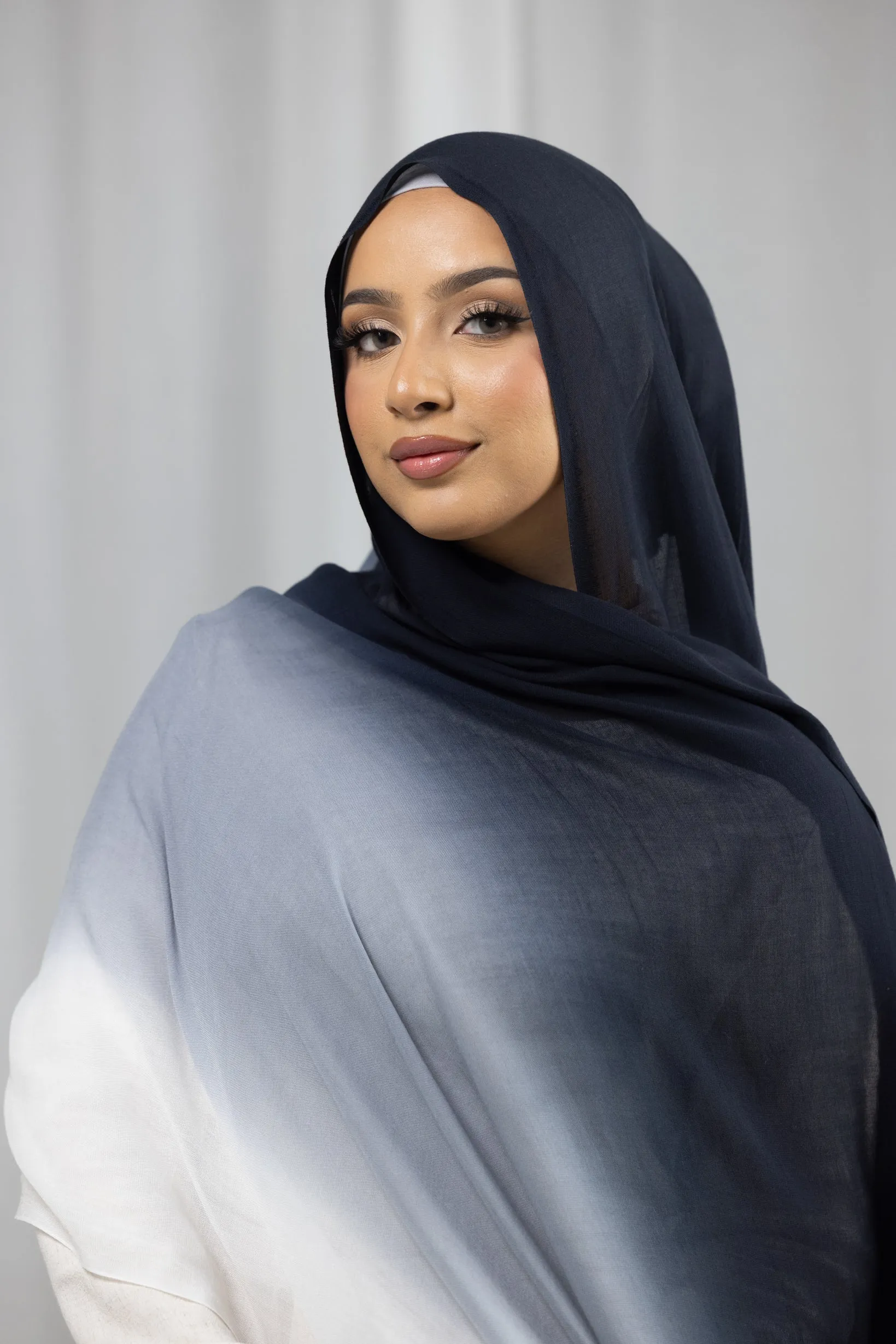 Ombre Modal Shawl - Dark Shades