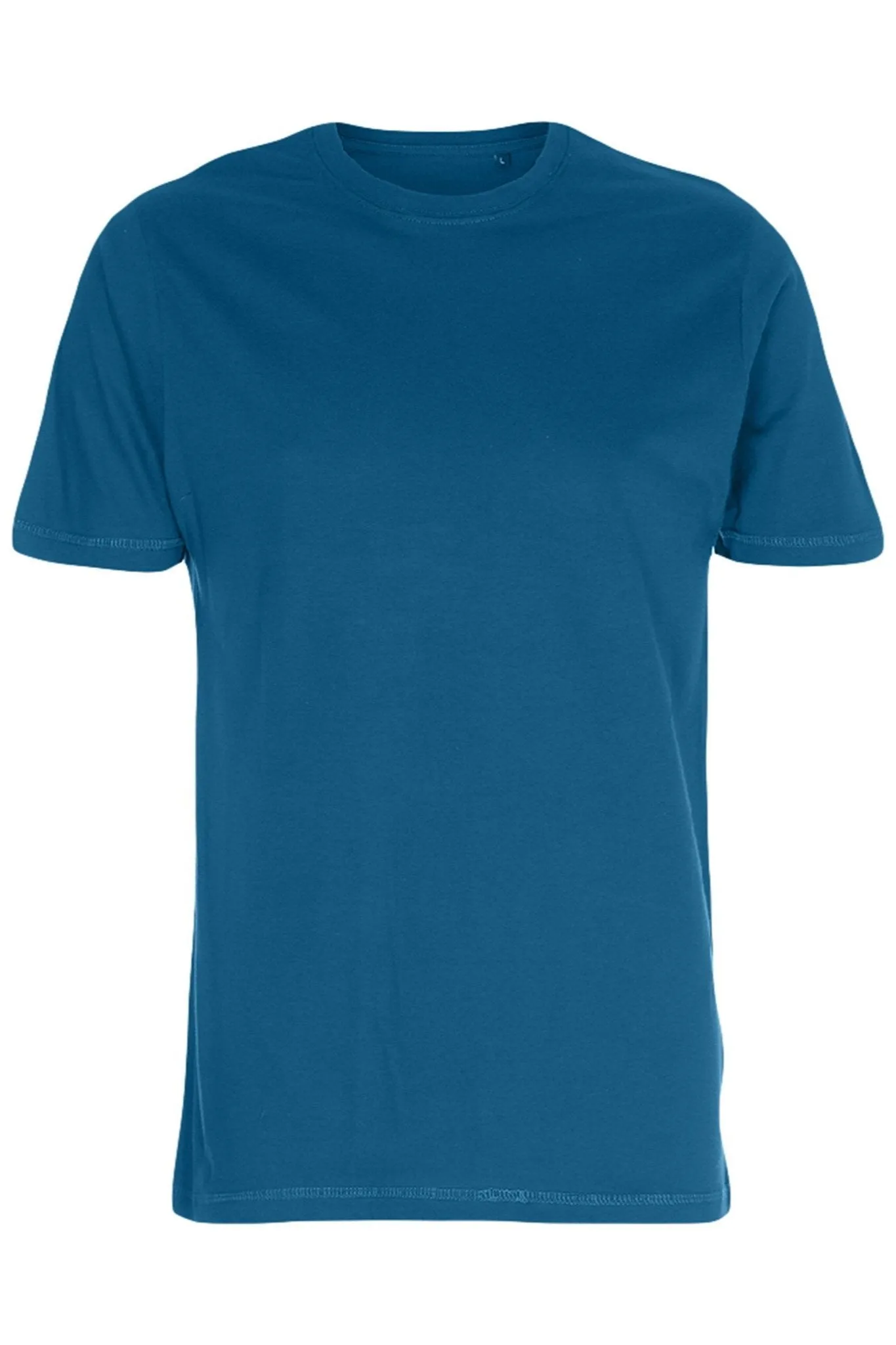 Organic Basic T-shirt - Petrol Blue