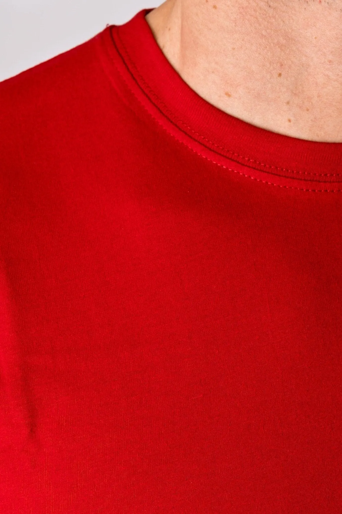 Organic Basic T-shirt - Red