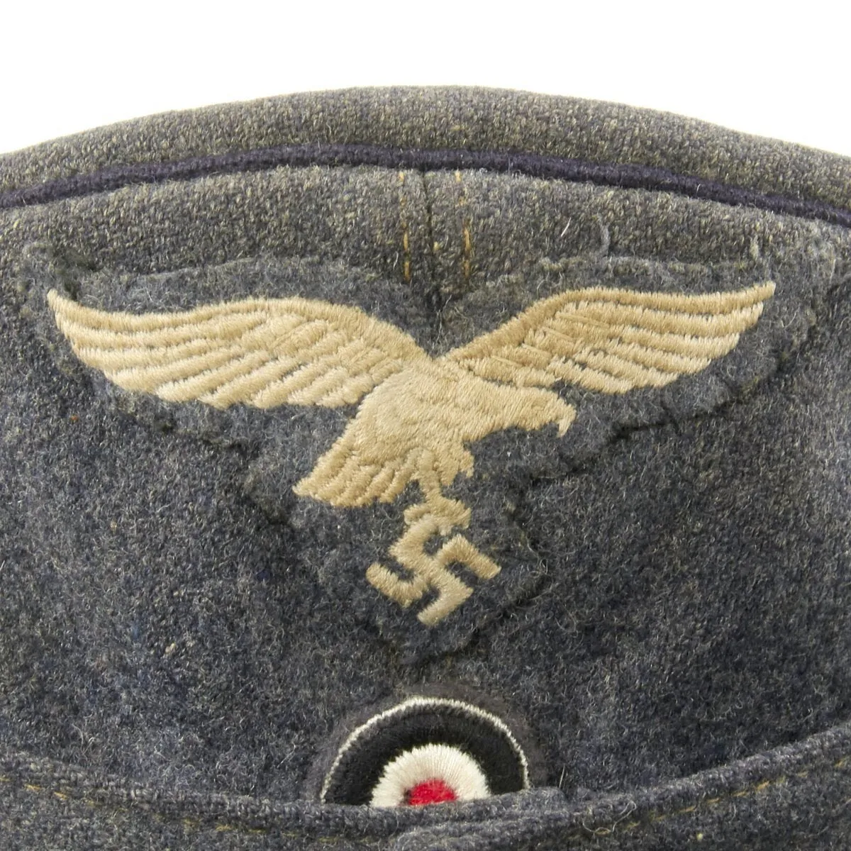 Original German Luftwaffe Engineer Corps M43 Einheitsmütze Wool Field Cap - Size 58