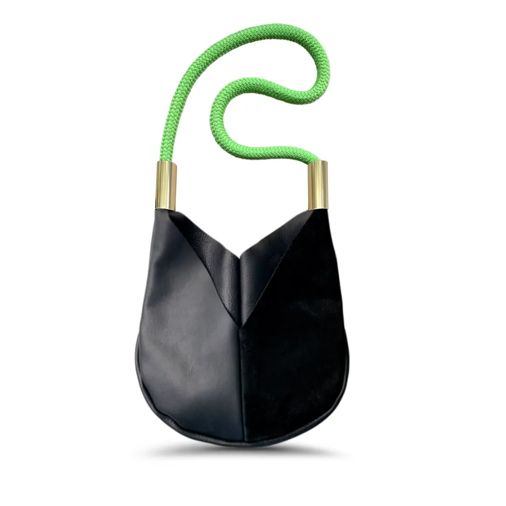 Original Wildwood Bag | Small Crossbody in Black Leather