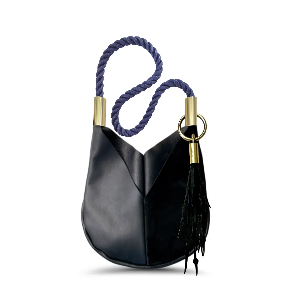 Original Wildwood Bag | Small Crossbody in Black Leather