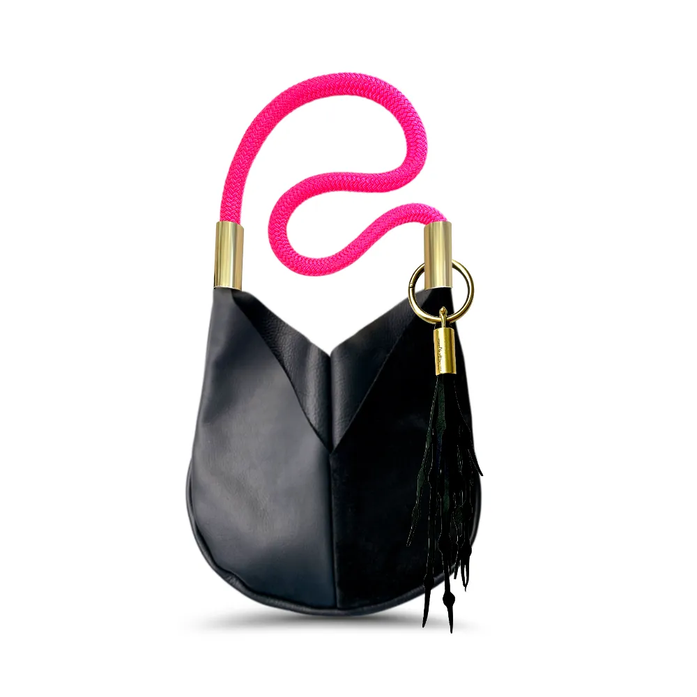 Original Wildwood Bag | Small Crossbody in Black Leather