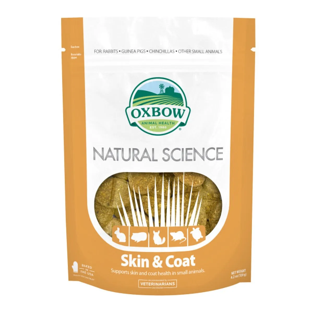 Oxbow Natural Science Skin And Coat 120g