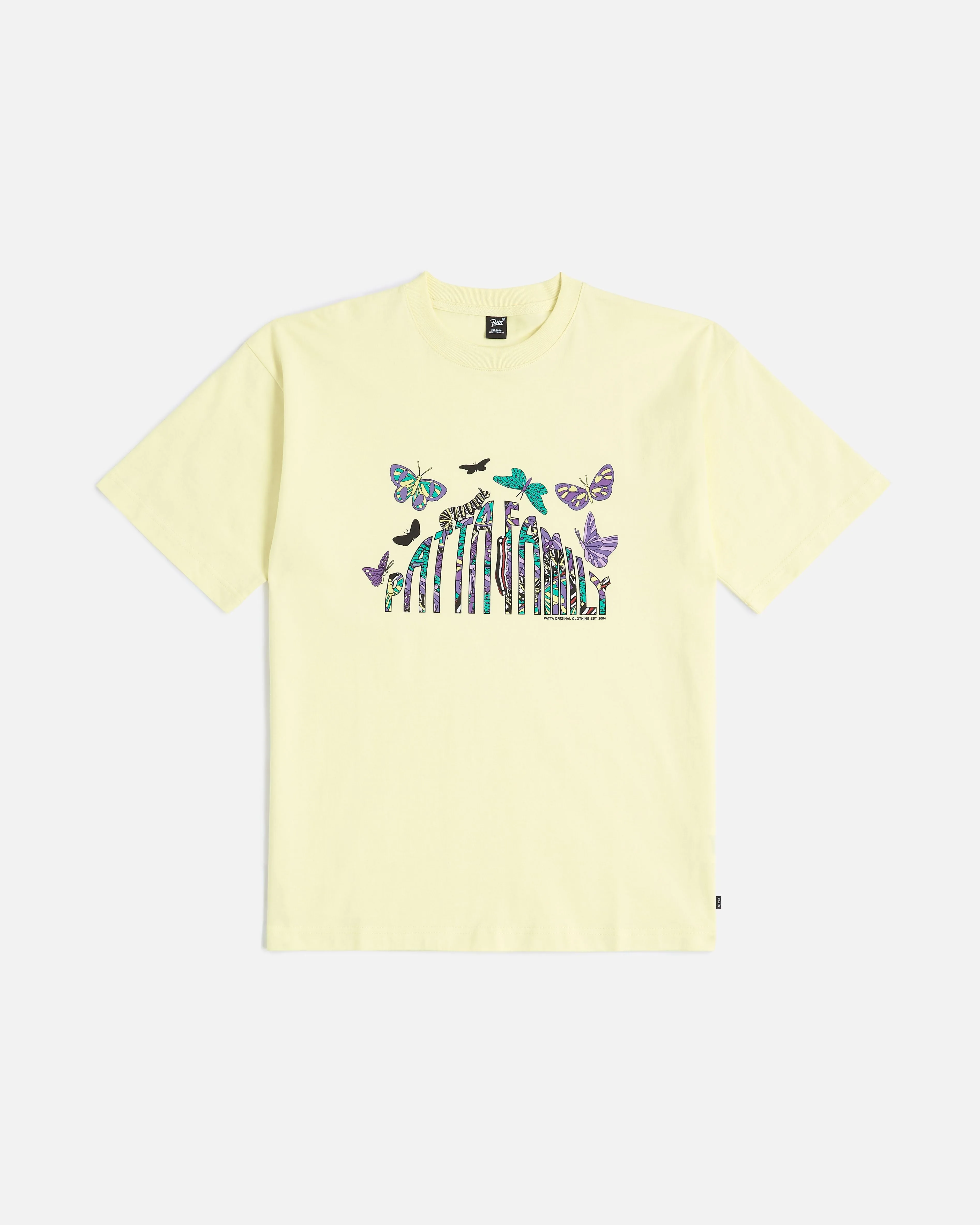 Patta Family T-Shirt (Wax Yellow)