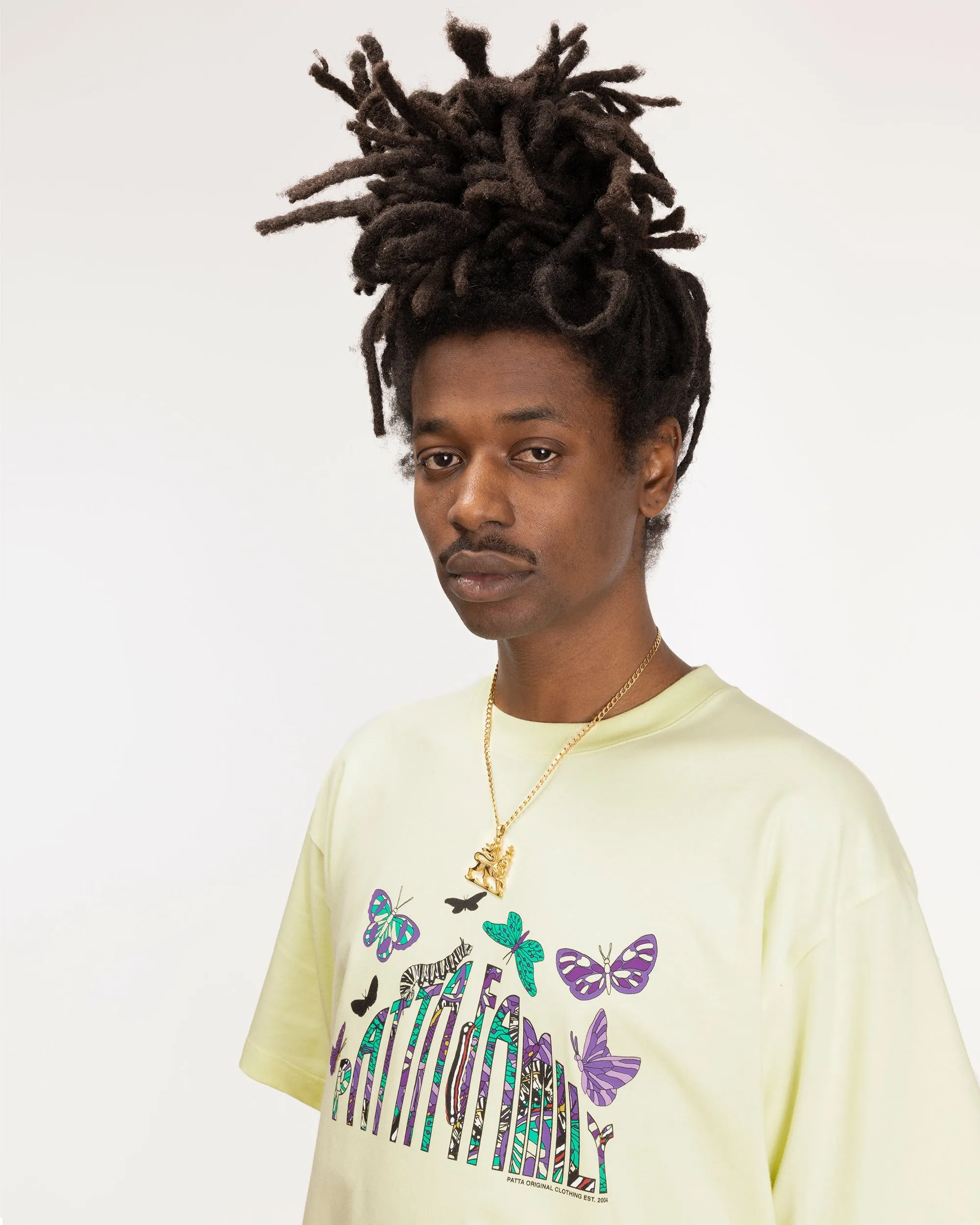 Patta Family T-Shirt (Wax Yellow)