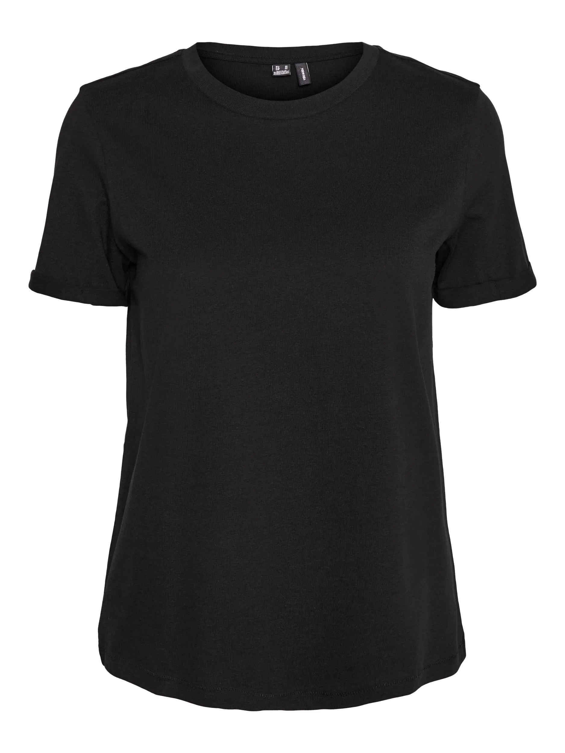 Paula 100% Cotton T-Shirt - Black