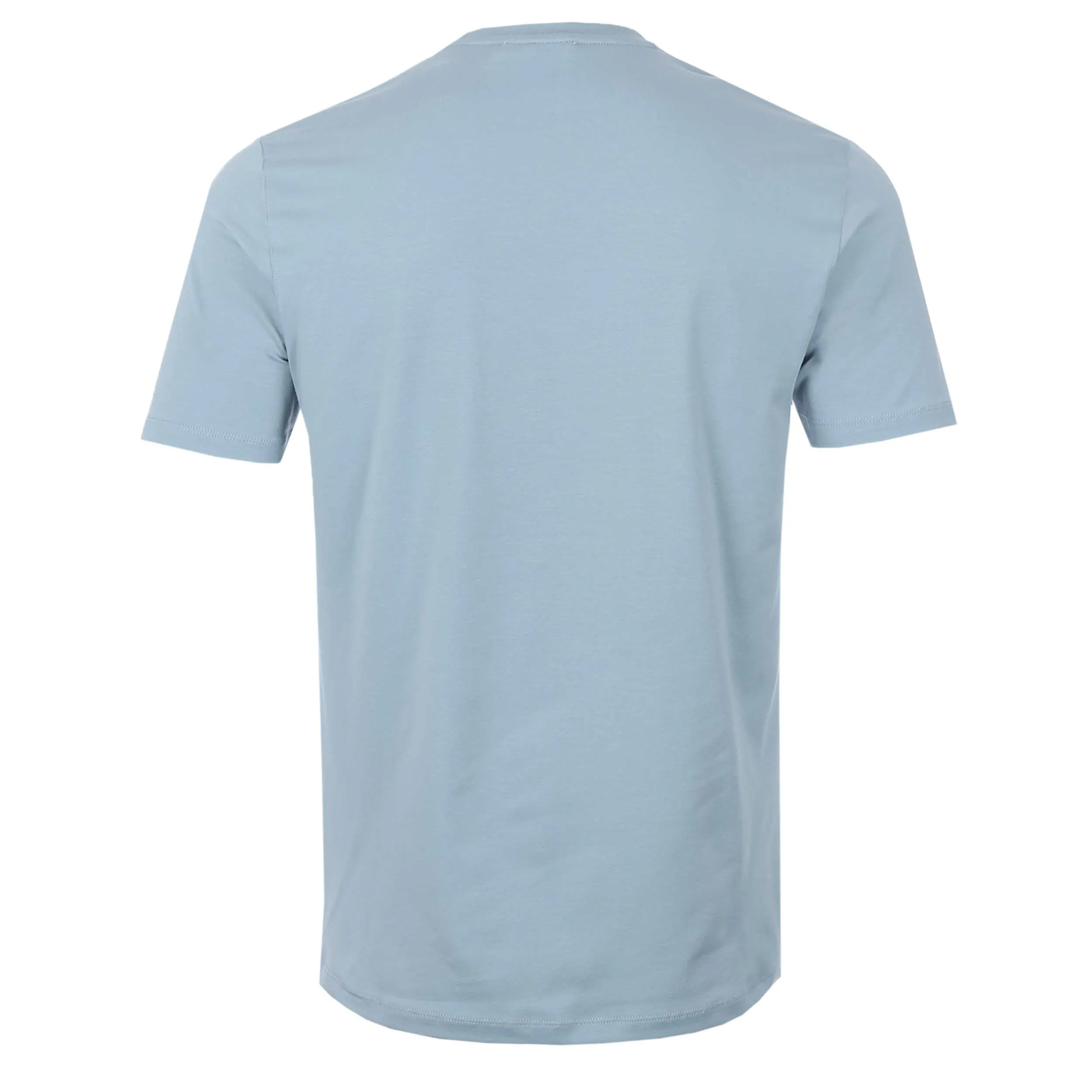 Remus Uomo Basic Crew Neck T Shirt in Duck Egg Blue