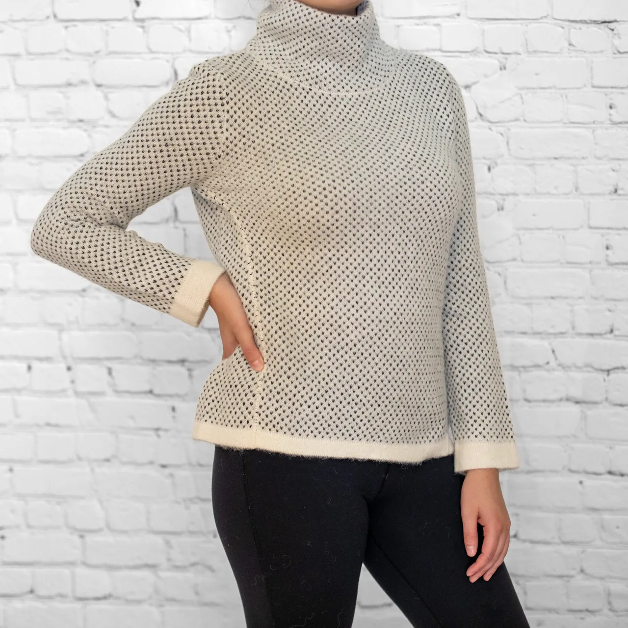 Selbu Mock Alpaca Sweater