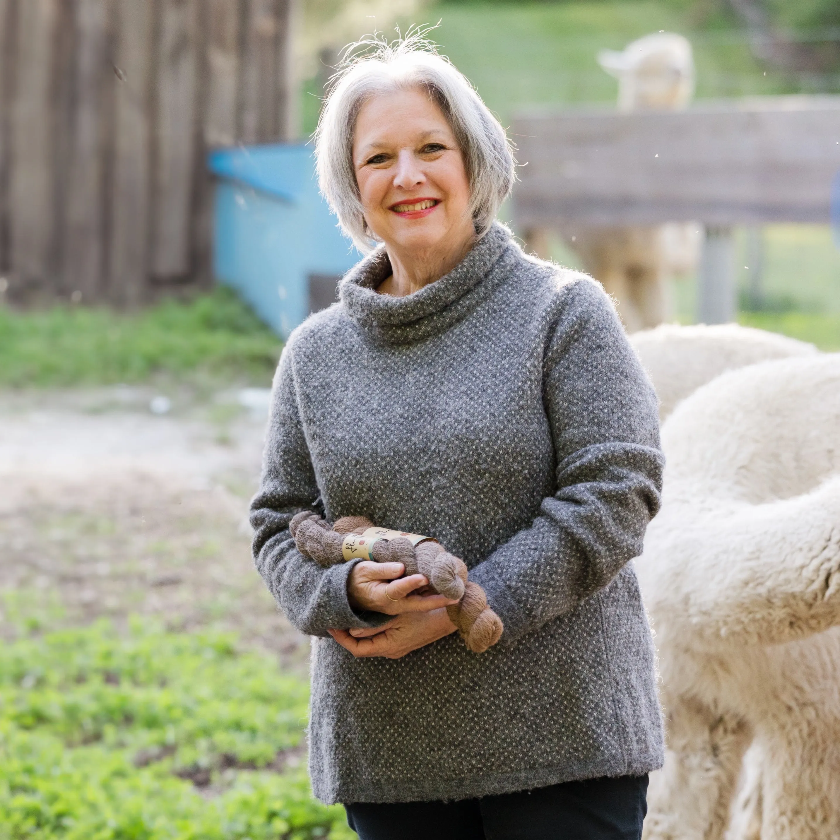 Selbu Mock Alpaca Sweater