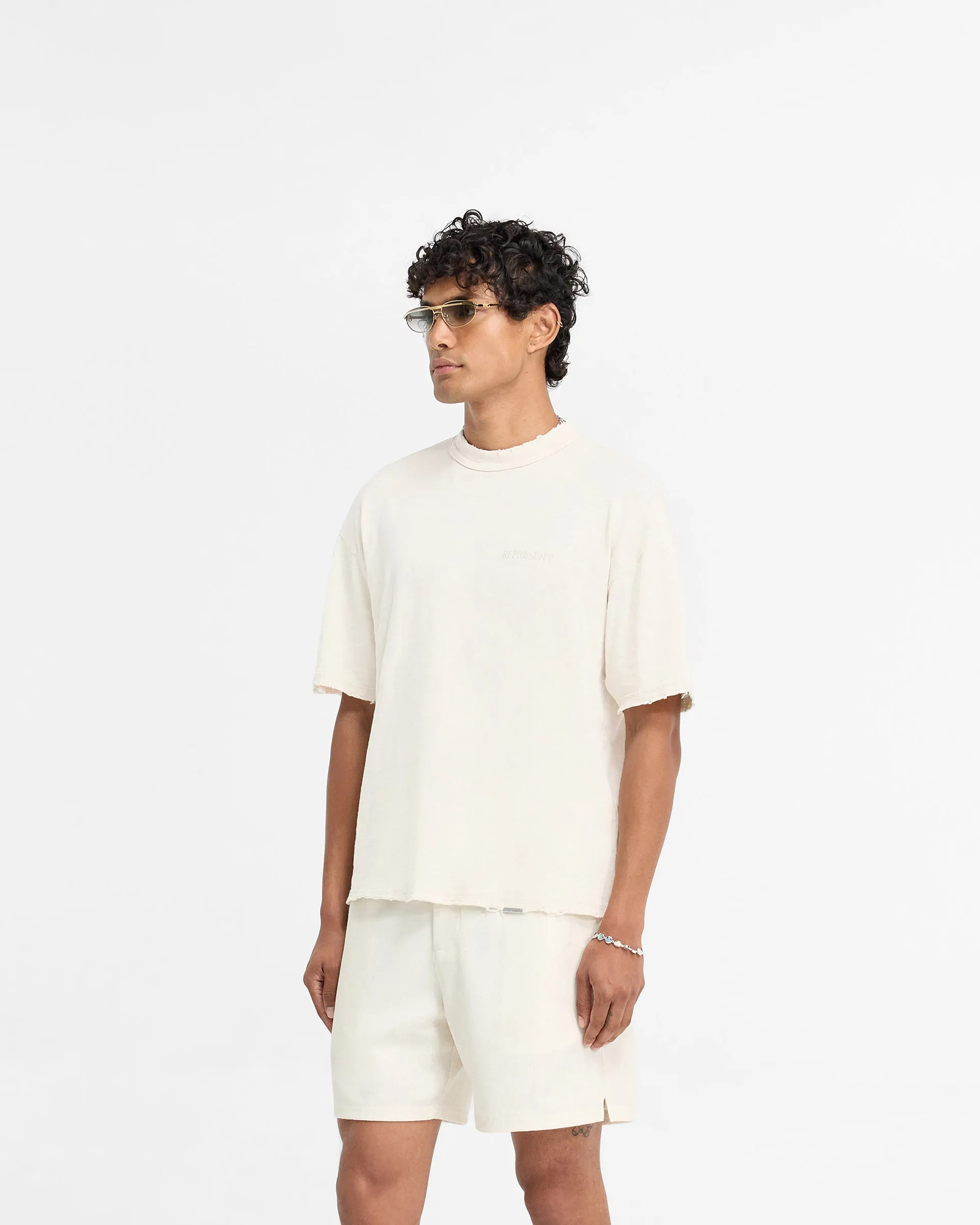 Slub T-Shirt - Flat White