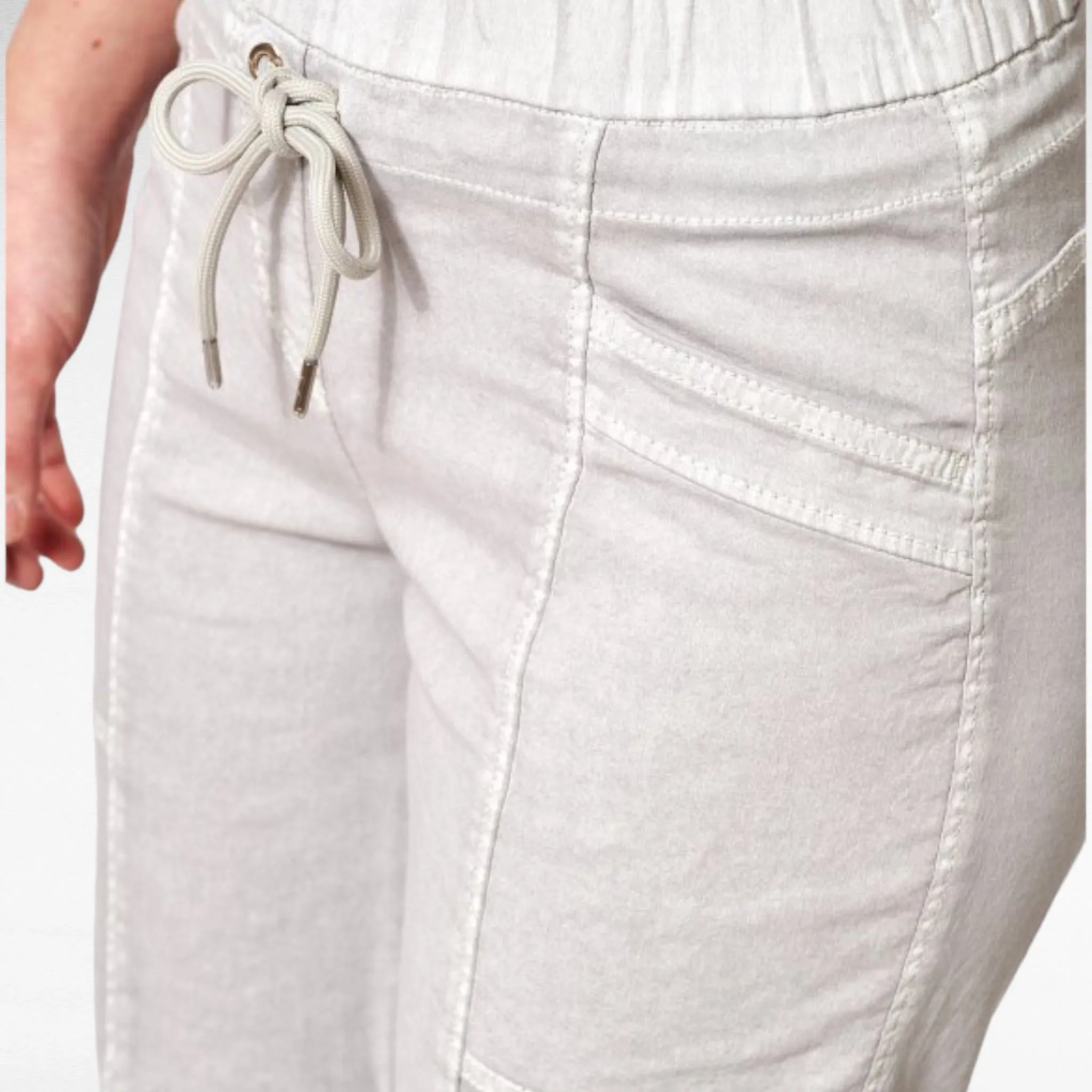 TONI Sue JogPants 7/8 Ankle Grazer Light Grey