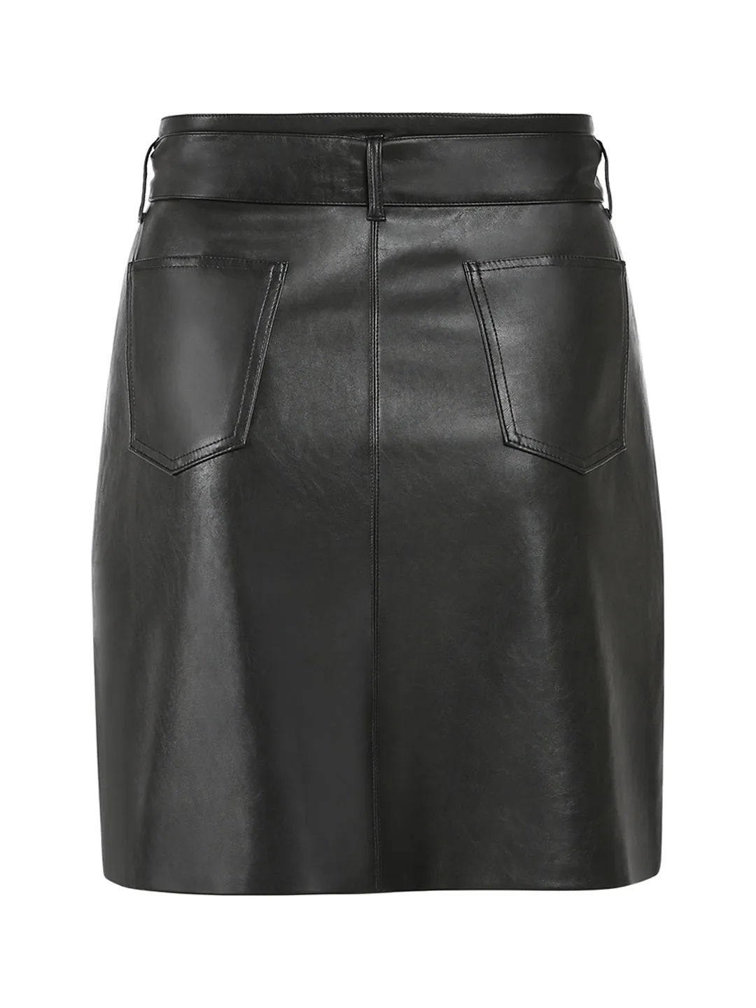 Vegan Leather Skirt